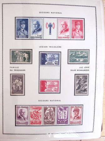 1849-1975, Collection en deux albums MOC neuf à partir