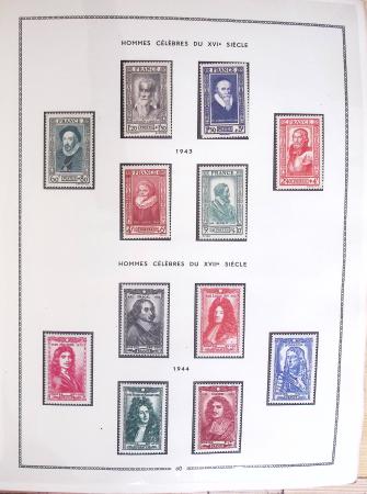 1849-1975, Collection en deux albums MOC neuf à partir