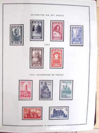 1849-1975, Collection en deux albums MOC neuf à partir