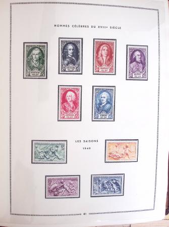 1849-1975, Collection en deux albums MOC neuf à partir
