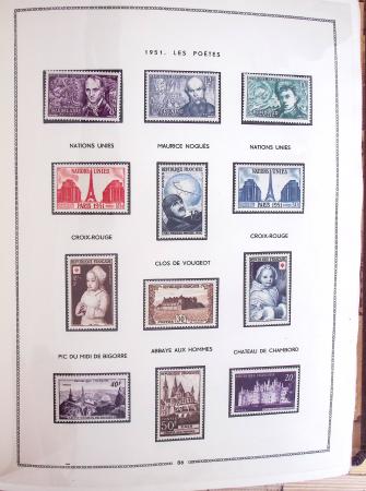 1849-1975, Collection en deux albums MOC neuf à partir