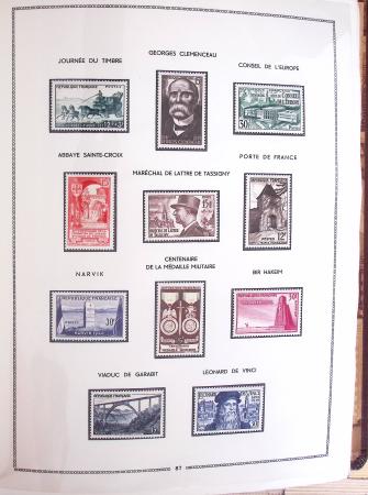 1849-1975, Collection en deux albums MOC neuf à partir