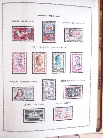 1849-1975, Collection en deux albums MOC neuf à partir