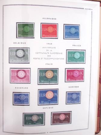 1849-1975, Collection en deux albums MOC neuf à partir