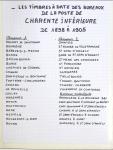 1880-1905, Collection de 80 lettres de CHARENTE-INFERIEURE,
