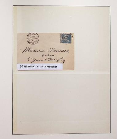 1880-1905, Collection de 80 lettres de CHARENTE-INFERIEURE,