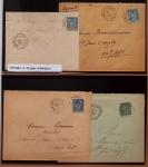 1880-1905, Collection de 80 lettres de CHARENTE-INFERIEURE,