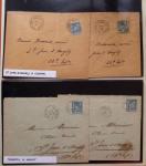 1880-1905, Collection de 80 lettres de CHARENTE-INFERIEURE,