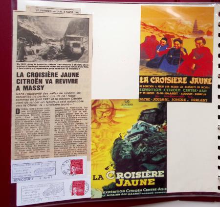 1925-1937, Grand album pour CPA, contenant des collections
