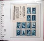 1925-1937, Grand album pour CPA, contenant des collections