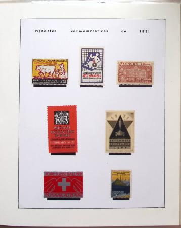 1925-1937, Grand album pour CPA, contenant des collections