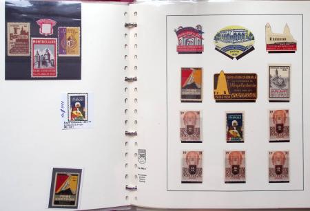 1925-1937, Grand album pour CPA, contenant des collections