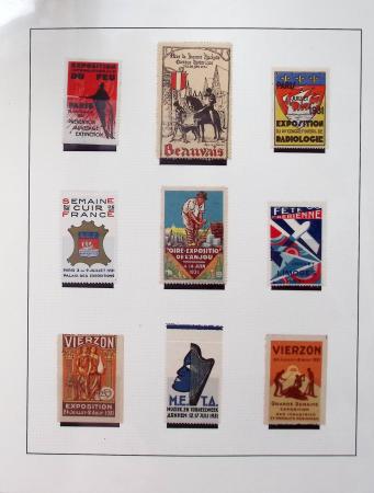 1925-1937, Grand album pour CPA, contenant des collections