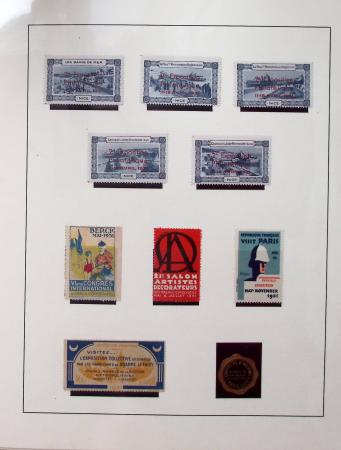 1925-1937, Grand album pour CPA, contenant des collections