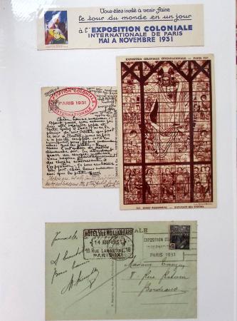 1925-1937, Grand album pour CPA, contenant des collections