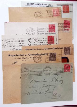 1925-1937, Grand album pour CPA, contenant des collections