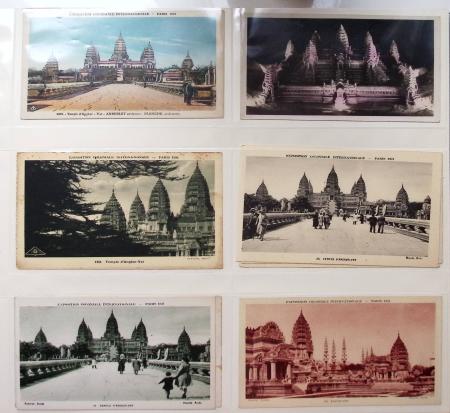 1925-1937, Grand album pour CPA, contenant des collections