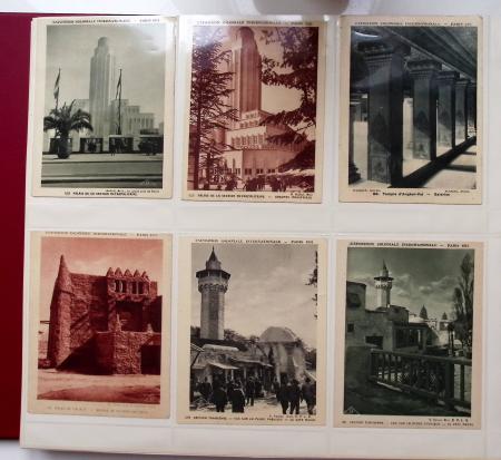 1925-1937, Grand album pour CPA, contenant des collections
