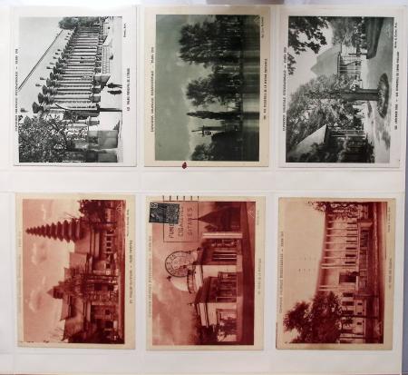 1925-1937, Grand album pour CPA, contenant des collections