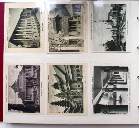 1925-1937, Grand album pour CPA, contenant des collections