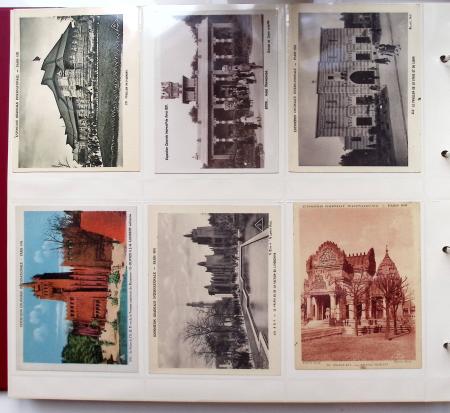 1925-1937, Grand album pour CPA, contenant des collections
