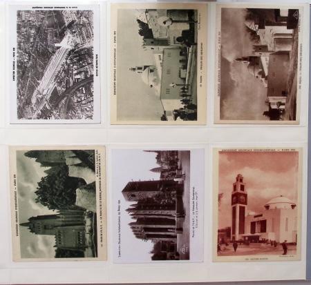 1925-1937, Grand album pour CPA, contenant des collections