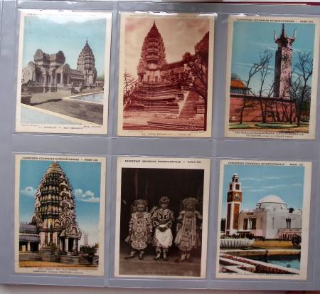 1925-1937, Grand album pour CPA, contenant des collections