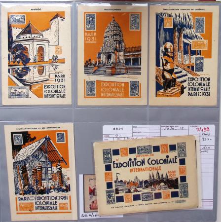 1925-1937, Grand album pour CPA, contenant des collections