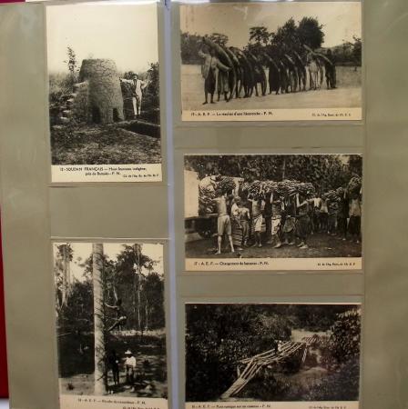 1925-1937, Grand album pour CPA, contenant des collections