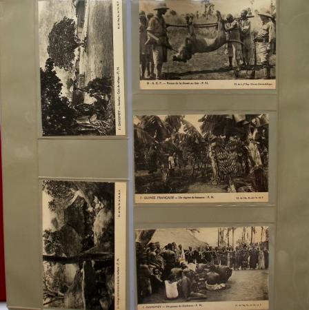 1925-1937, Grand album pour CPA, contenant des collections