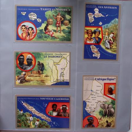 1925-1937, Grand album pour CPA, contenant des collections