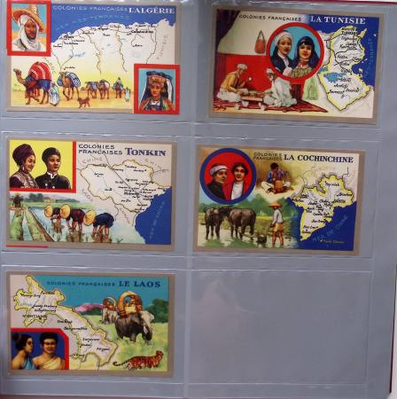 1925-1937, Grand album pour CPA, contenant des collections