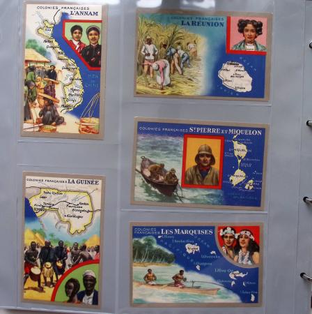 1925-1937, Grand album pour CPA, contenant des collections