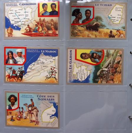 1925-1937, Grand album pour CPA, contenant des collections