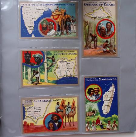 1925-1937, Grand album pour CPA, contenant des collections