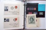 1925-1937, Grand album pour CPA, contenant des collections