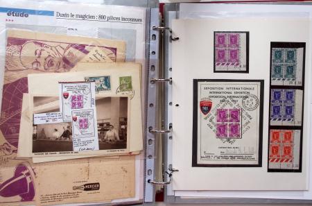 1925-1937, Grand album pour CPA, contenant des collections