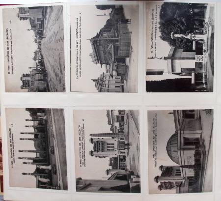 1925-1937, Grand album pour CPA, contenant des collections