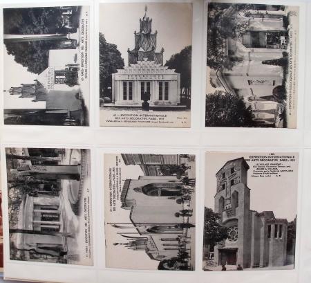 1925-1937, Grand album pour CPA, contenant des collections