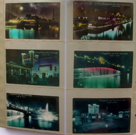 1925-1937, Grand album pour CPA, contenant des collections