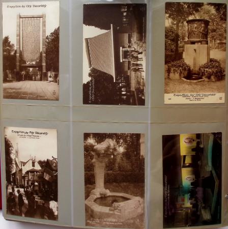 1925-1937, Grand album pour CPA, contenant des collections