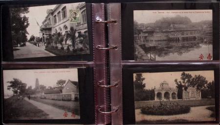CPA : 2 classeurs de CPA anciennes d'Indochine, beaucoup