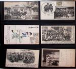 CPA : 2 classeurs de CPA anciennes d'Indochine, beaucoup