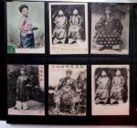 CPA : 2 classeurs de CPA anciennes d'Indochine, beaucoup