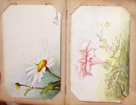 CPA: 2 classeurs de CPA fantaisie et illustrateurs,