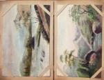 CPA: 2 classeurs de CPA fantaisie et illustrateurs,