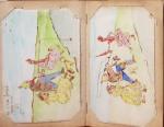 CPA: 2 classeurs de CPA fantaisie et illustrateurs,