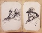 CPA: 2 classeurs de CPA fantaisie et illustrateurs,