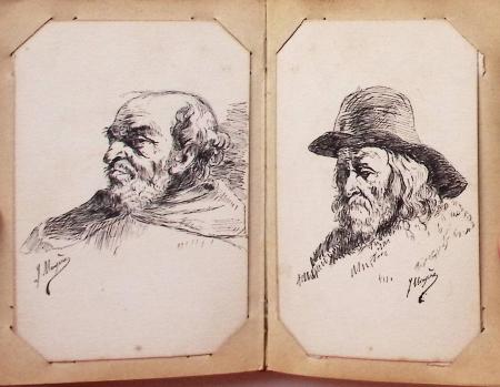 CPA: 2 classeurs de CPA fantaisie et illustrateurs,