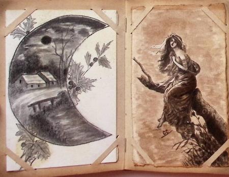 CPA: 2 classeurs de CPA fantaisie et illustrateurs,